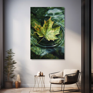 Maple Leaf Oil Painting